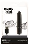 BMS – Pretty Point – Bullet Vibrator – Rechargeable – Black 